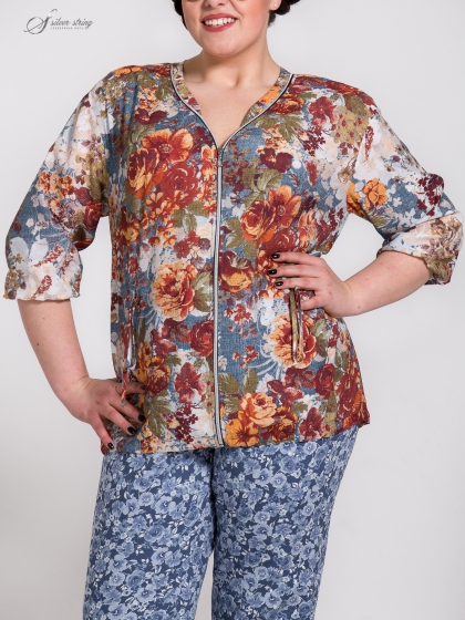 Женская одежда больших размеров - блузка - 2504364