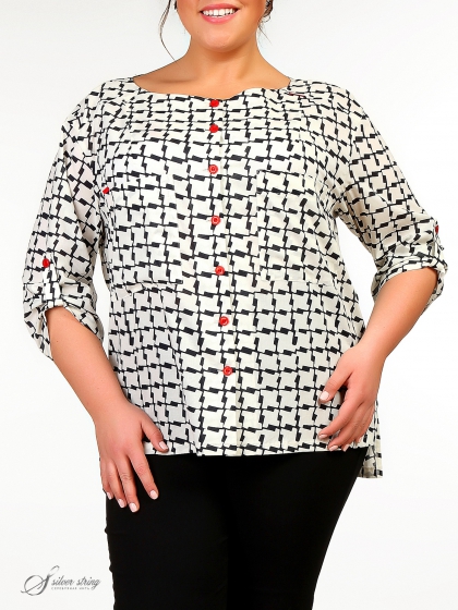 Женская одежда больших размеров - блузка - 270409101