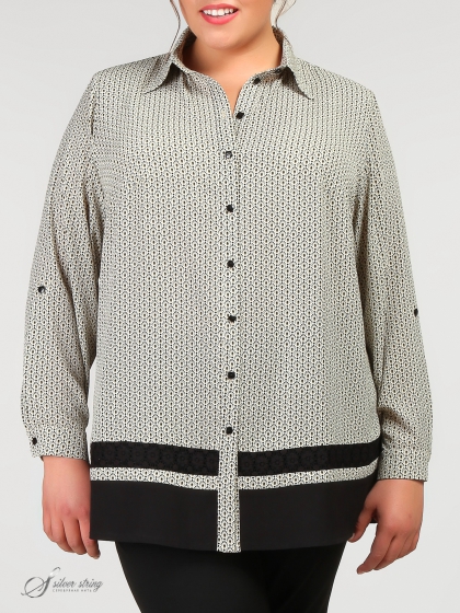 Женская одежда больших размеров - блузка - 270444312