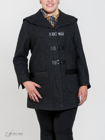 Женская одежда больших размеров - пальто - 252032110