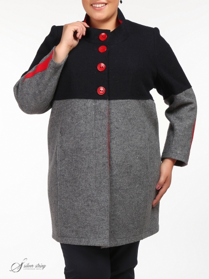 Женская одежда больших размеров - пальто - 262029810