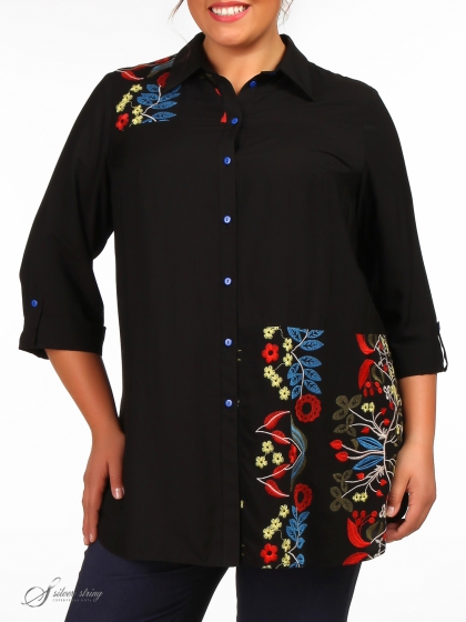 Женская одежда больших размеров - блузка - 270448802
