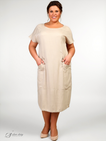 Женская одежда больших размеров - Платье - 270509911