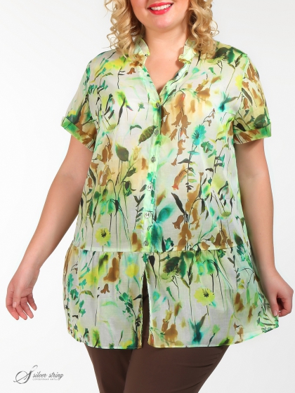Женская одежда больших размеров - блузка - 282506026
