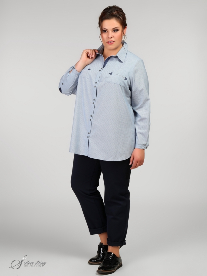 Женская одежда больших размеров - блузка - 270429835
