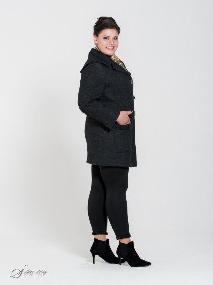 Женская одежда больших размеров - пальто - 252032110
