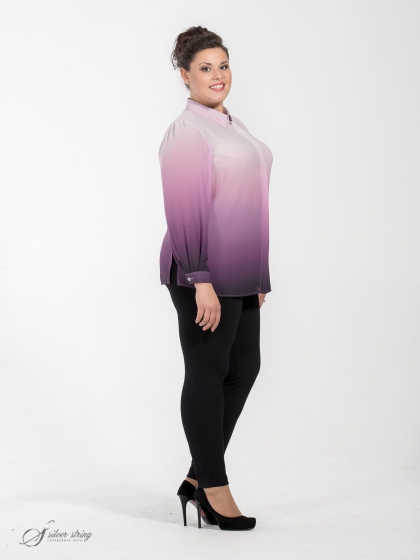 Женская одежда больших размеров - блузка - 250442356