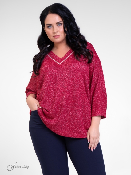 Женская одежда больших размеров - пуловер - 30599010103