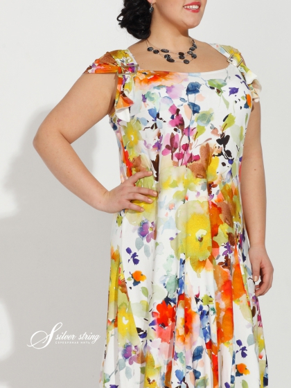 Женская одежда больших размеров - платье - 2455059