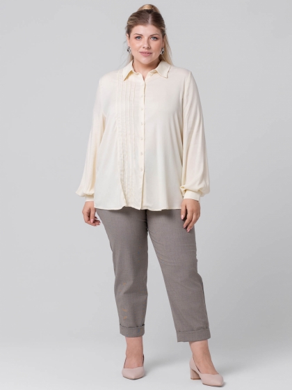 Женская одежда больших размеров - блузка - 340423420113