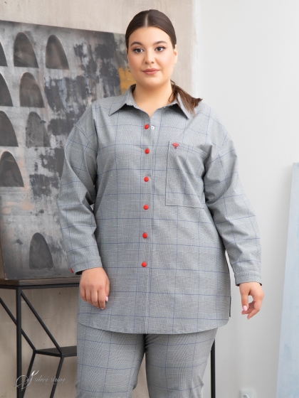 Женская одежда больших размеров - блузка - 324415070210