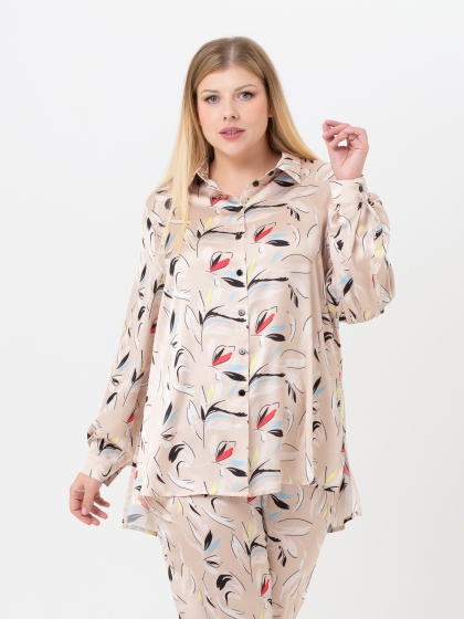 Женская одежда больших размеров - блузка - 354424660111