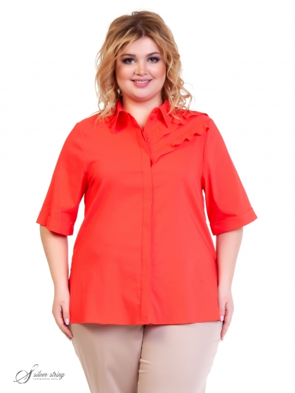 Женская одежда больших размеров - блузка - 30045030148