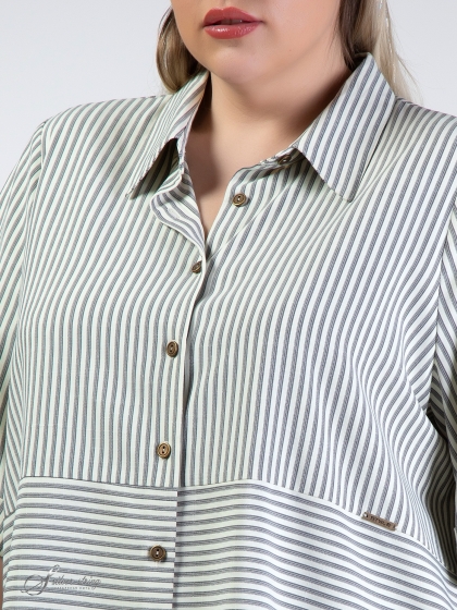 Женская одежда больших размеров - блузка - 330419110110