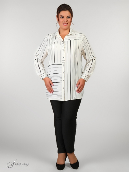 Женская одежда больших размеров - блузка - 274452412