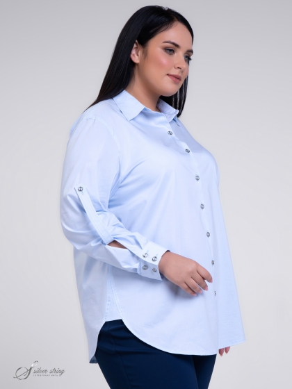 Женская одежда больших размеров - блузка - 30048780135
