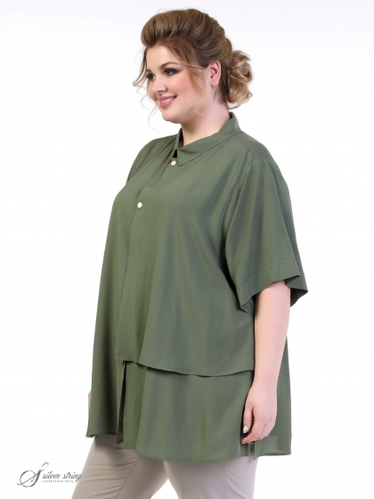 Женская одежда больших размеров - блузка - 30047870131