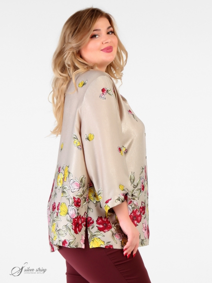 Женская одежда больших размеров - блузка - 290445728