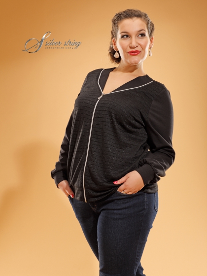 Женская одежда больших размеров - блузка - 2254491