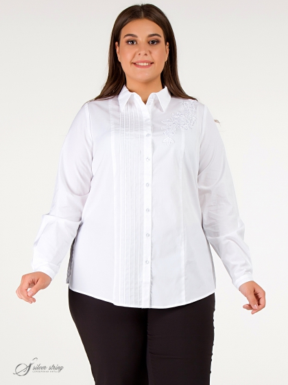 Женская одежда больших размеров - блузка - 290433301