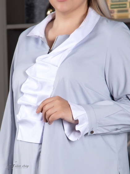 Женская одежда больших размеров - блузка - 310412780152