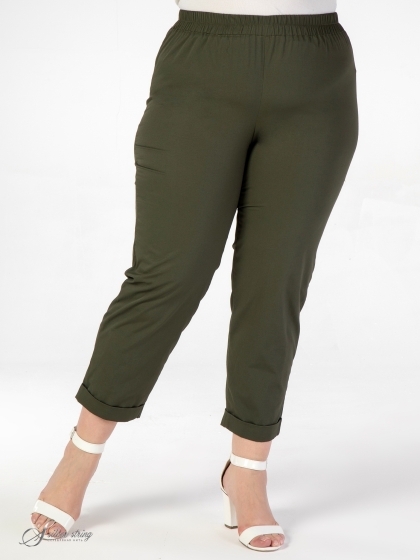 Женская одежда больших размеров - брюки - 330211160131