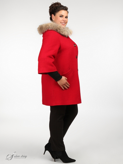 Женская одежда больших размеров - пальто - 262032103