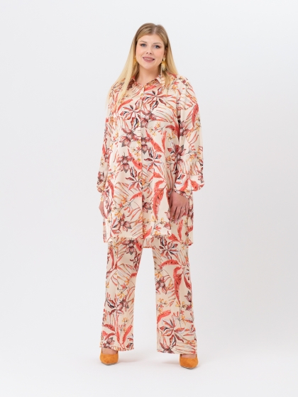 Женская одежда больших размеров - блузка - 354424190148