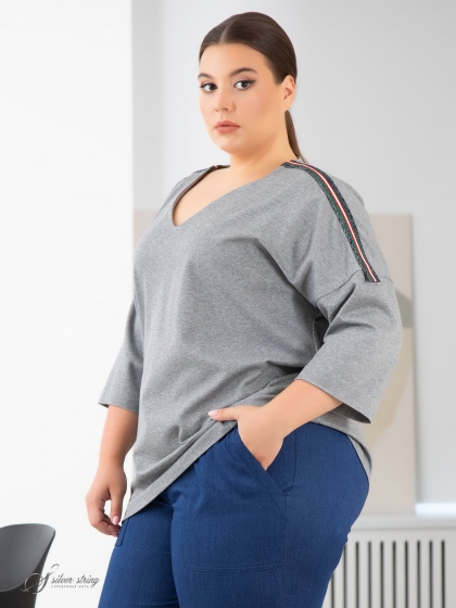 Женская одежда больших размеров - джемпер - 325916160110