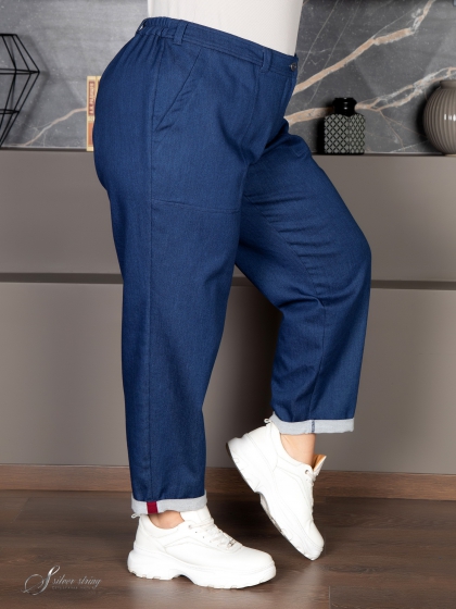 Женская одежда больших размеров - брюки - 310211940138