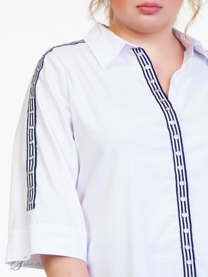 Женская одежда больших размеров - блузка - 30045040101