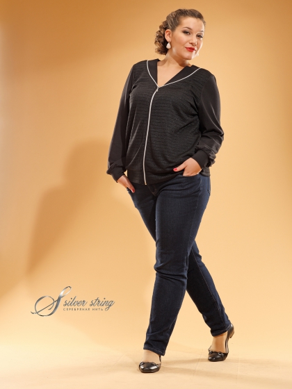 Женская одежда больших размеров - блузка - 2254491