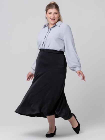 Женская одежда больших размеров - блузка - 340423630152