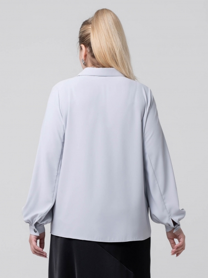 Женская одежда больших размеров - блузка - 340423630152