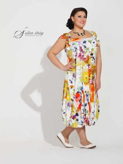 Женская одежда больших размеров - платье - 2455059