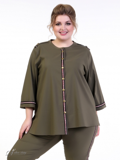 Женская одежда больших размеров - блузка - 30046220131
