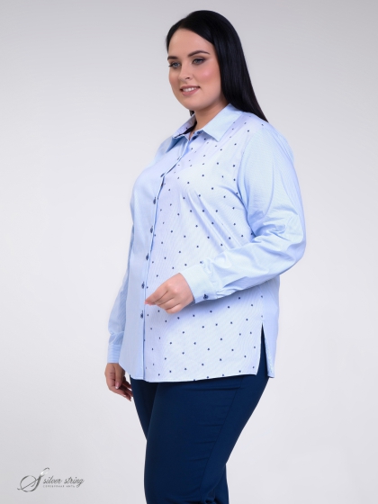 Женская одежда больших размеров - блузка - 30049180107