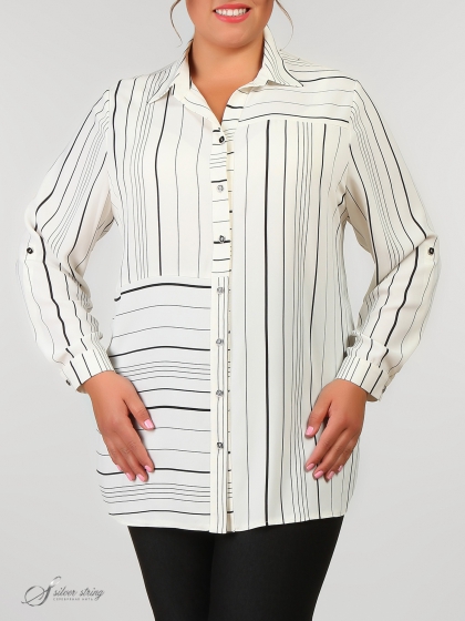 Женская одежда больших размеров - блузка - 274452412