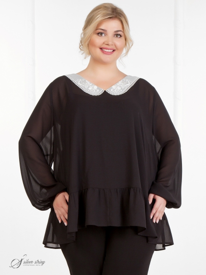 Женская одежда больших размеров - блузка - 290450102