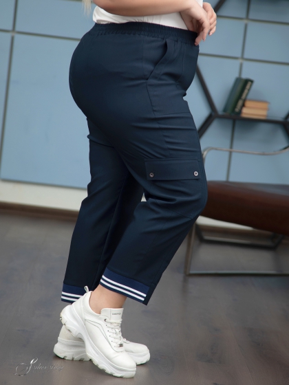 Женская одежда больших размеров - брюки - 310210880138