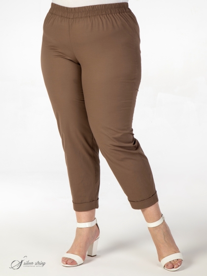 Женская одежда больших размеров - брюки - 330211160114