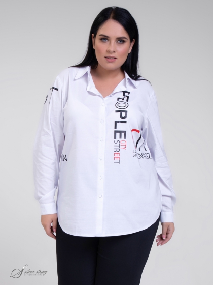 Женская одежда больших размеров - блузка - 30049200101