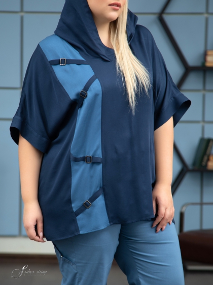 Женская одежда больших размеров - блузка - 310411120138