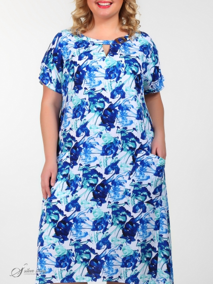 Женская одежда больших размеров - Платье - 280516008