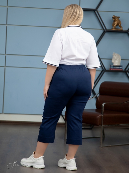 Женская одежда больших размеров - брюки - 310310570138