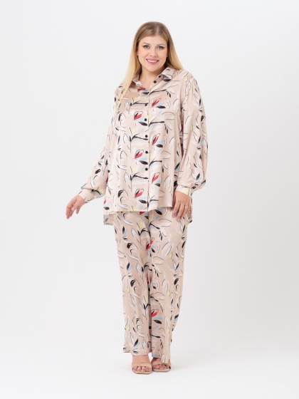 Женская одежда больших размеров - блузка - 354424660111