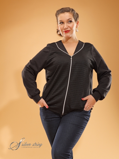 Женская одежда больших размеров - блузка - 2254491