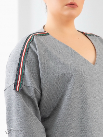 Женская одежда больших размеров - джемпер - 325916160110