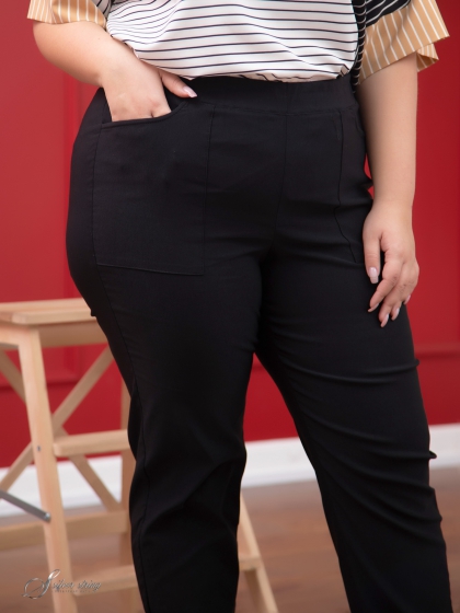 Женская одежда больших размеров - брюки - 310210530102