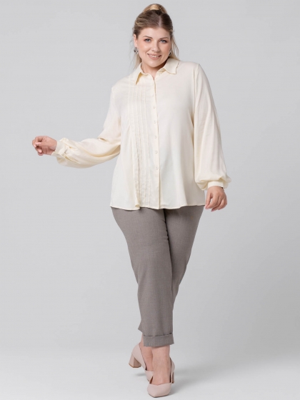 Женская одежда больших размеров - блузка - 340423420113